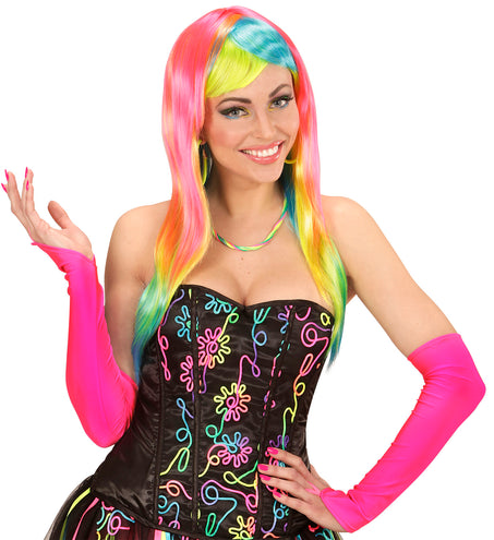 Widmann SRL Halsketting met 5 strings in neon kleuren