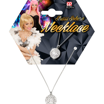 Widmann SRL Halsketting met zilveren bolletjes