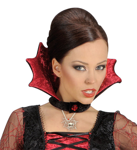 Widmann SRL Halsketting spinnenweb met spinnen