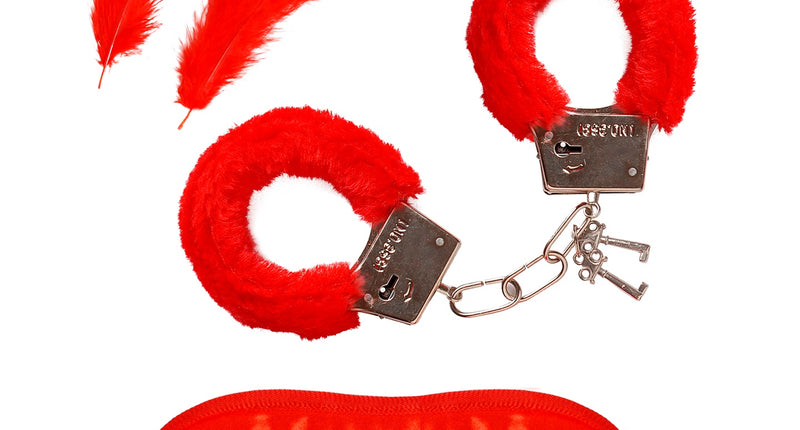 Widmann SRL Handboeien met blinddoek liefde