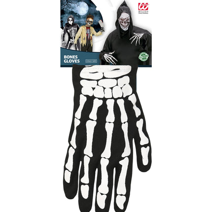 Widmann SRL Handschoenen skelet kind