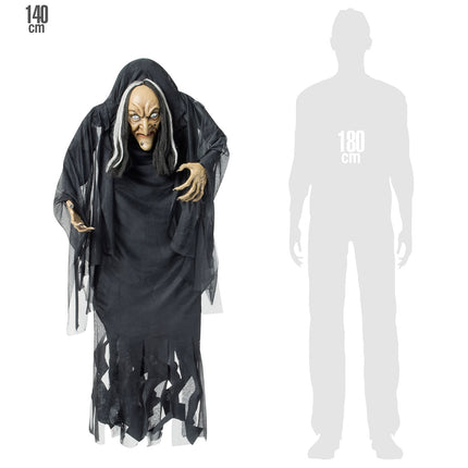 Widmann SRL Hangdecoratie gebochelde heks