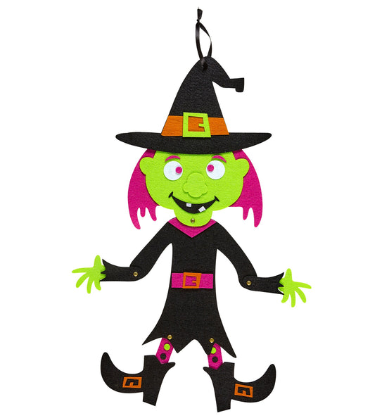 Widmann SRL Hangdecoratie Heks 53cm