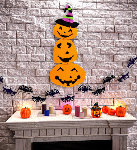 Widmann SRL Hangdecoratie Pompoen 60 cm