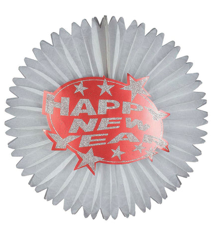 Widmann SRL Happy new year decoratie rood