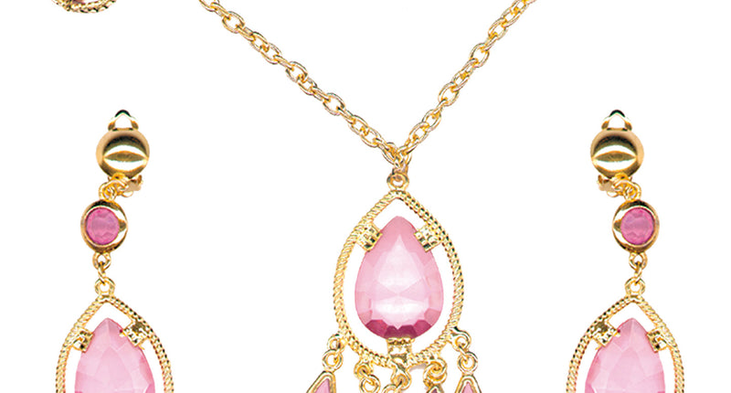 Widmann SRL Haremdanseres ketting en oorbellen