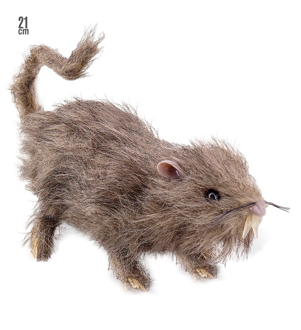 Widmann SRL Harige rat griezeldier 21cm