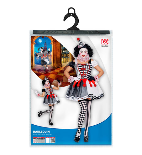 Widmann SRL Harlekijn kostuum dames luxe