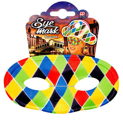 Widmann SRL Harlekijn masker kinderen