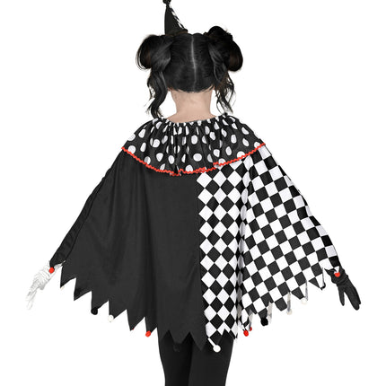 Widmann SRL Harlekijn poncho kinderen