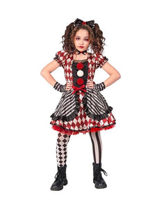 Widmann SRL Harlekijn pop kostuum Luukie kinderen