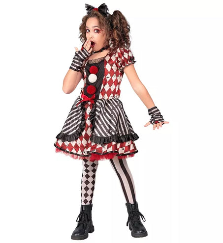 Widmann SRL Harlekijn pop kostuum Luukie kinderen