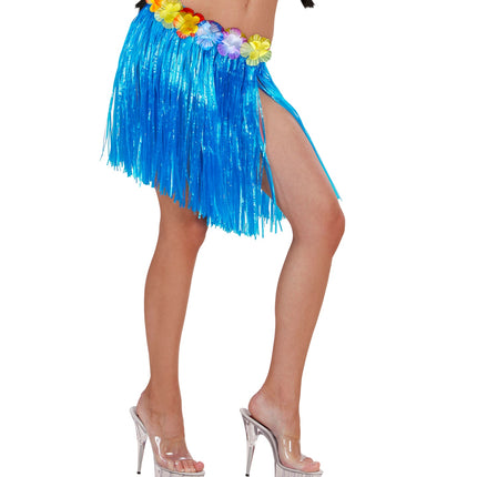 Widmann SRL Hawaii rok kort blauw