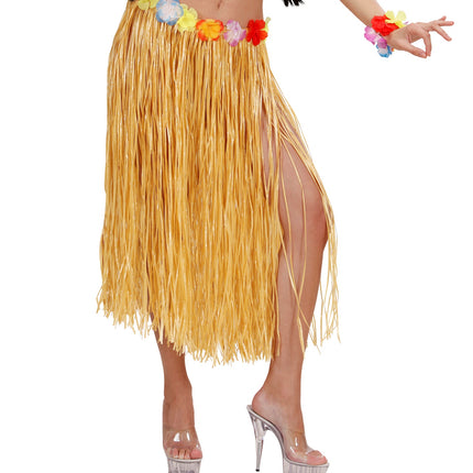 Widmann SRL Hawaii rok lang met bloemen strokleur