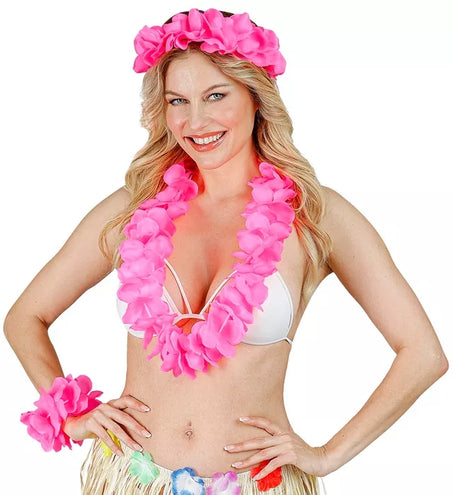 Widmann SRL Hawaii set roze Stijn