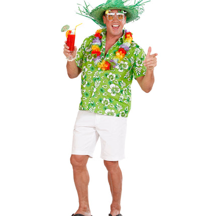 Widmann SRL Hawaii shirt groen tropical Danny