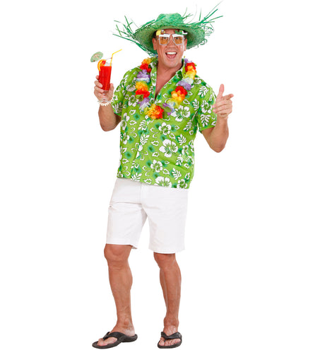 Widmann SRL Hawaii shirt groen tropical Danny