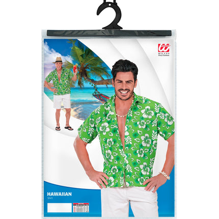 Widmann SRL Hawaii shirt groen tropical Danny