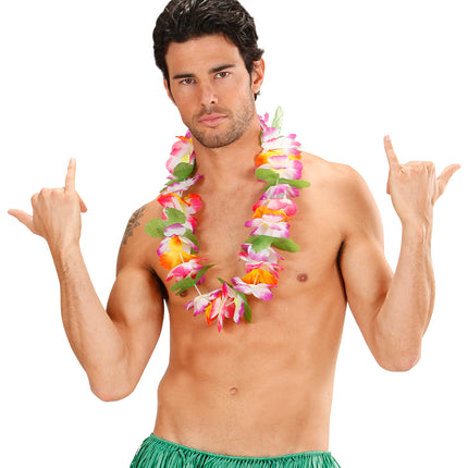 Widmann SRL Hawaii slinger bloemenkrans Fleur