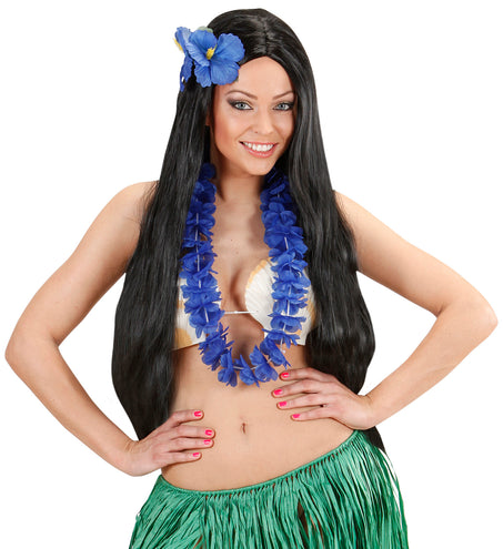 Widmann SRL Hawaii slinger ketting donker blauw