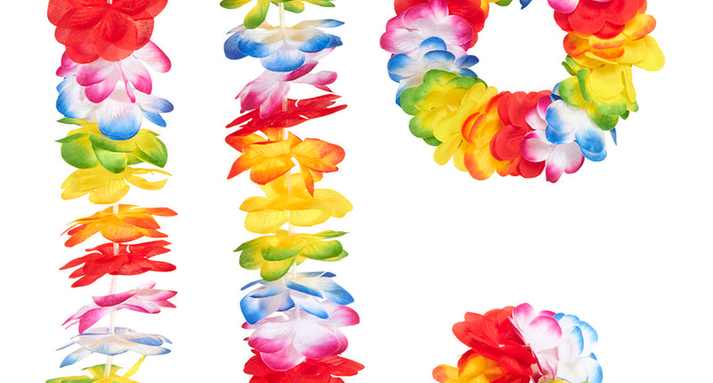 Widmann SRL Hawaii slinger verkleedset Fleur