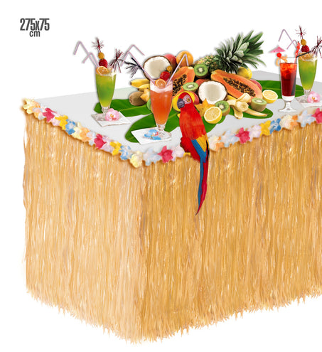 Widmann SRL Hawaii tafel rok met bloemen
