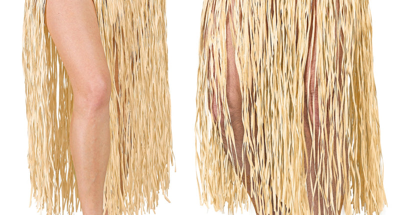 Widmann SRL Hawaiirokje naturel lang volwassenen