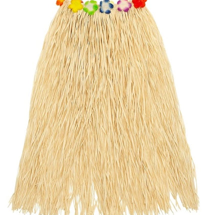 Widmann SRL Hawaiirokje naturel met bloemenriem 80cm Ruben