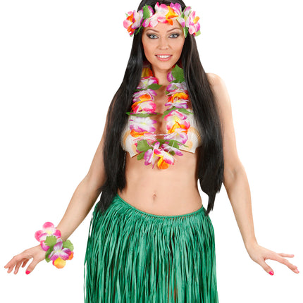 Widmann SRL Hawaiiset slinger en armbanden Lotte