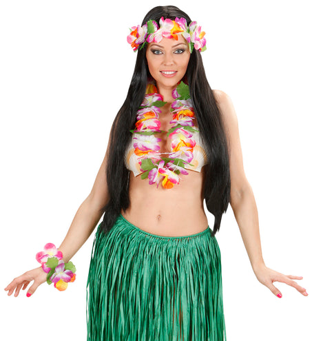 Widmann SRL Hawaiiset slinger en armbanden Lotte