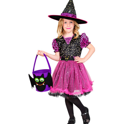 Widmann SRL Heks kind roze Eva