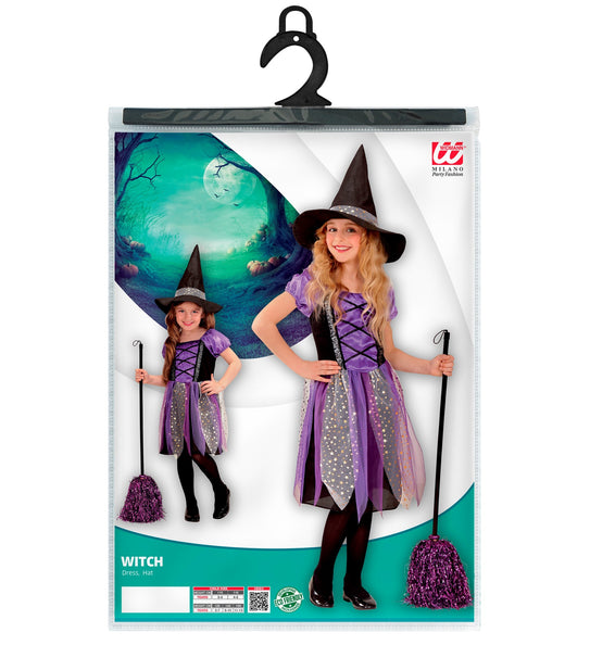 Widmann SRL Heks kostuum kind Gruwella