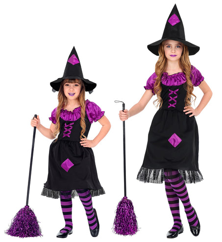 Widmann SRL Heksen jurk Fleur meisje