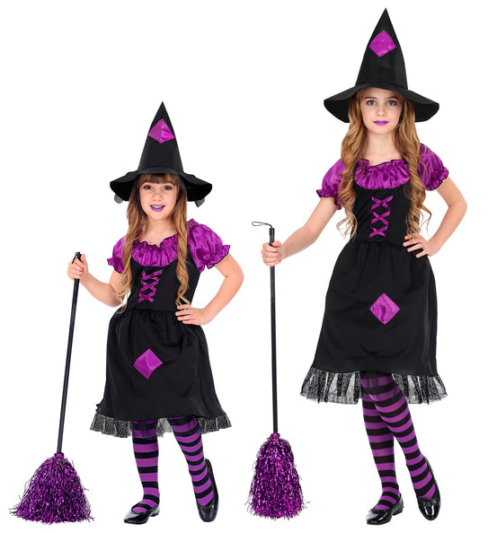 Widmann SRL Heksen jurk Fleur meisje