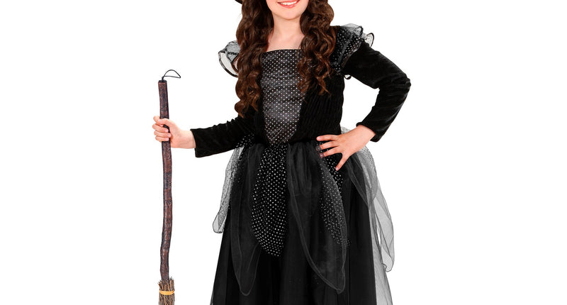 Widmann SRL Heksen kostuum Klaartje zwart