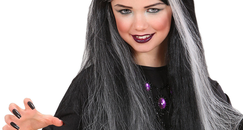 Widmann SRL Heksen pruik kind Emma