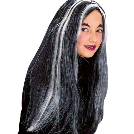 Widmann SRL Heksen pruik kind Emma