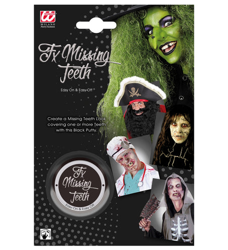 Widmann SRL Heksen schmink missende tanden