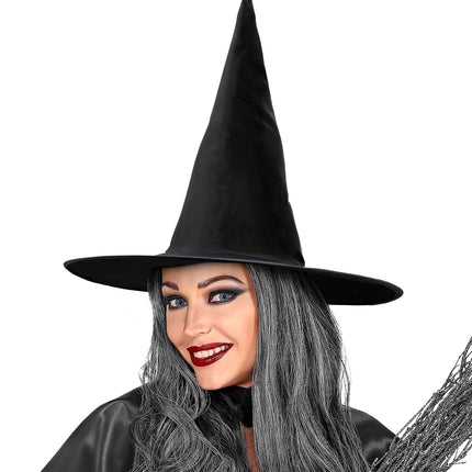 Widmann SRL Heksenhoed budget zwart