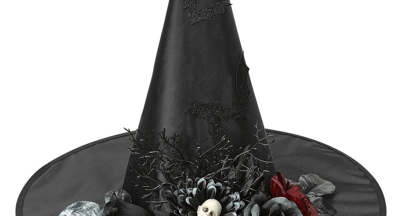 Widmann SRL Heksenhoed deluxe met accessoires