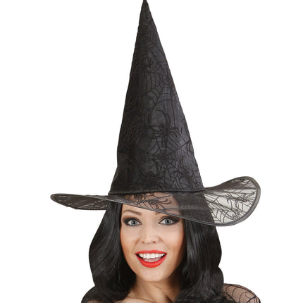 Widmann SRL Heksenhoed met kanten randen