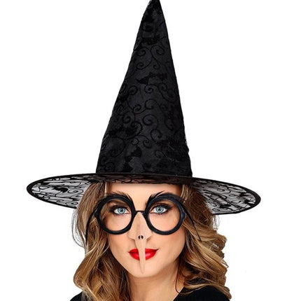 Widmann SRL Heksenhoed met vleermuizen Gijs