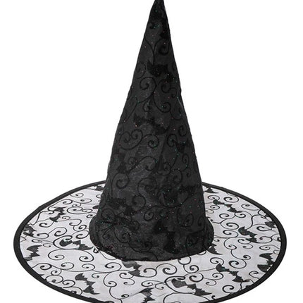 Widmann SRL Heksenhoed met vleermuizen Gijs