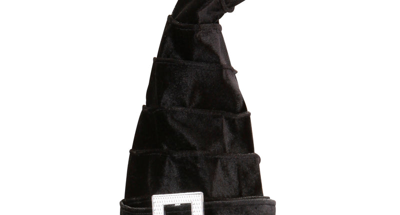 Widmann SRL Heksenhoed zwart fluweel