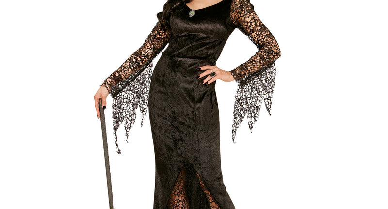 Widmann SRL Heksenjurk met steentje en hoed