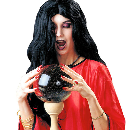 Widmann SRL Heksenpruik zwart Amelia