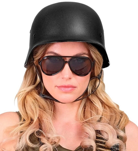 Widmann SRL Helm militair zwart Isa