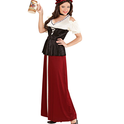 Widmann SRL Herbergierster kostuum Christa