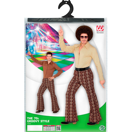 Widmann SRL Heren disco broek jaren 70 old school