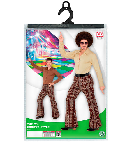 Widmann SRL Heren disco broek jaren 70 old school
